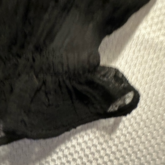 Zara Black Long Sleeve Dress with Sheer Details - Picture 3 of 6